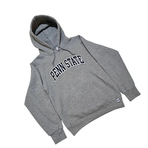 Russell Atheltic Gray Penn State Hoodie - Picture 2 of 4